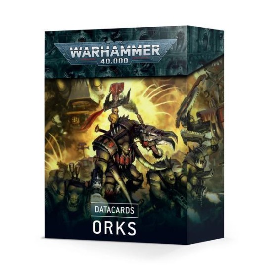 Datacards: Orks (English) (2021) --- Oude Versie ---  --- Op = Op!!!