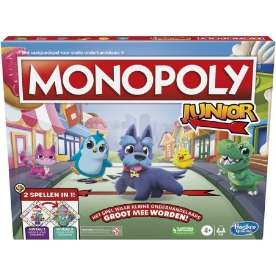 Monopoly Junior 2In1 Economische Simulatie Bordspel