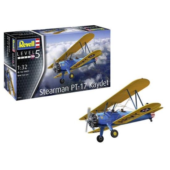 Stearman Pt-17 Kaydet Revell Modelbouwpakket