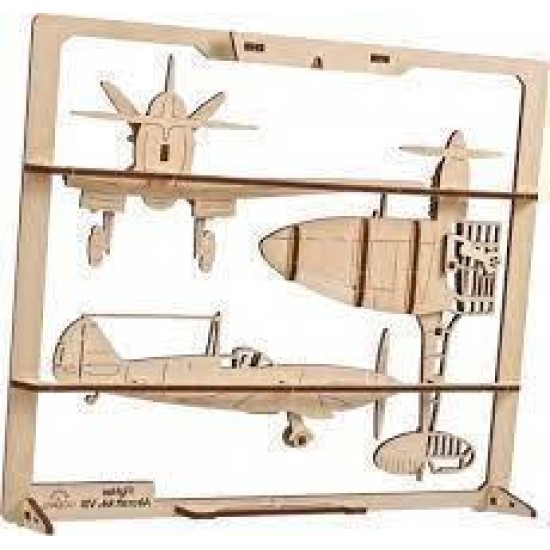 2.5D Puzzle Gevechtsvliegtuigen