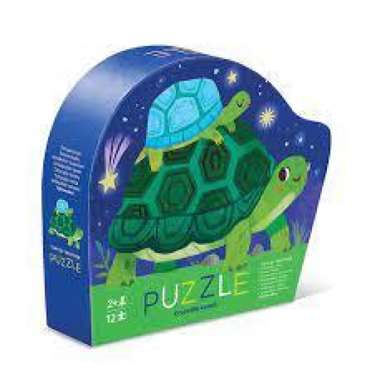 12 Pcs Mini Puzzle/Turtles Together