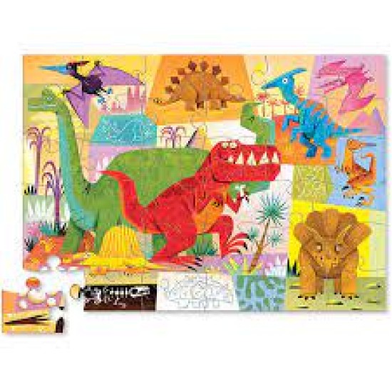 36-Pc Puzzle/Dinosaur