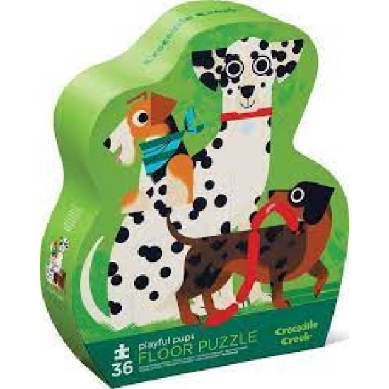 36-Pc Puzzle/Playful Pups
