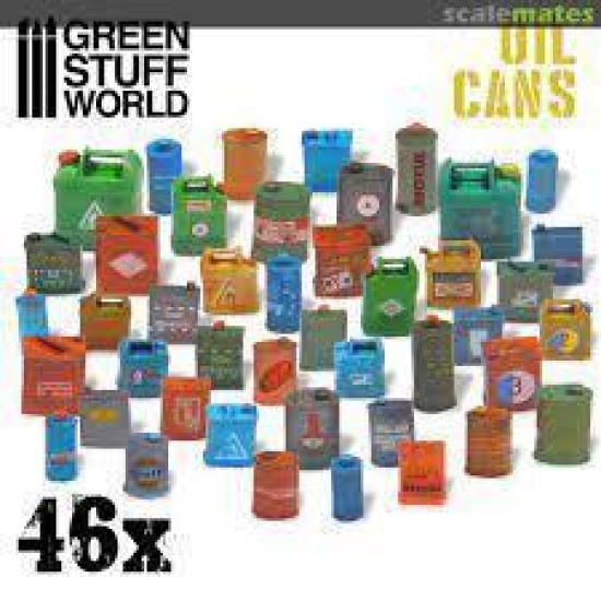 46X Resin Oil Cans