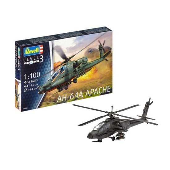 Ah-64A Apache Revell Modelbouwpakket