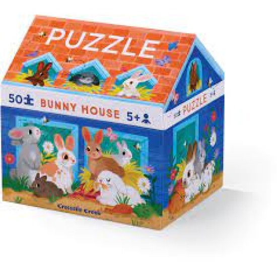 50 Pc House Puzzle/Bunny House