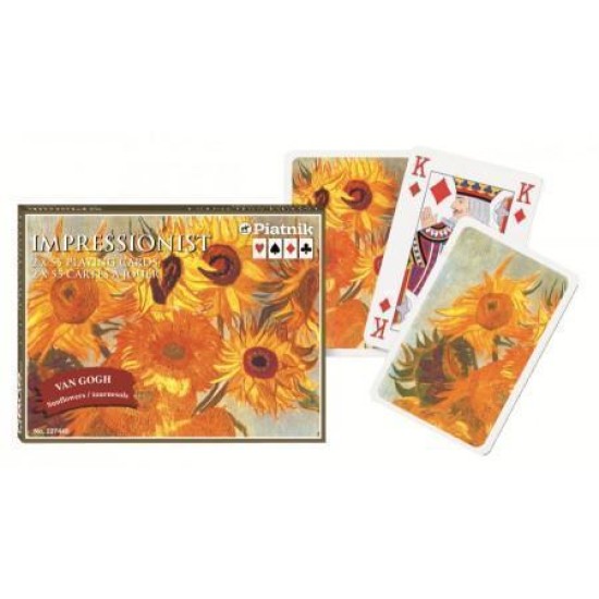 Speel-Kaarten-Set Van Gogh Sunflowers