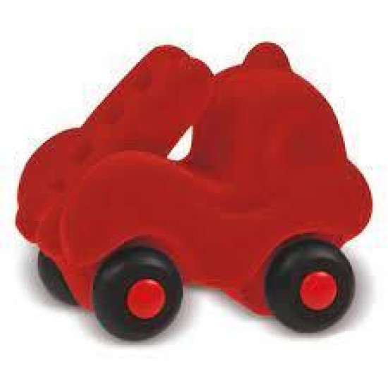 Rubbabu - Kleine Brandweerauto Rood