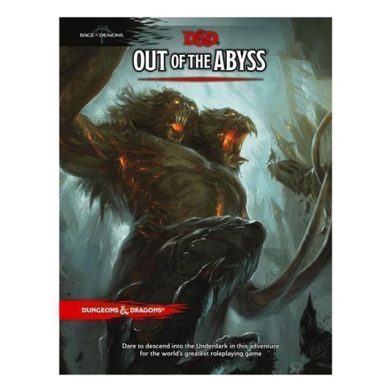 Dungeons And Dragons 5.0 - Out Of The Abyss Rage Of Demons Trpg