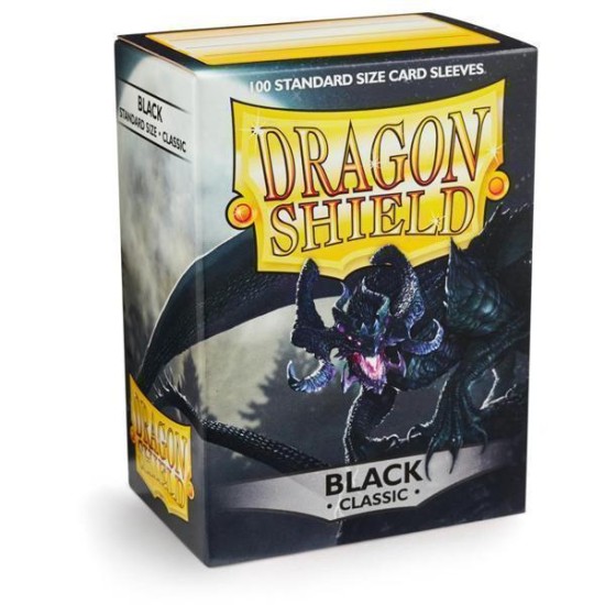 Sleeves Dragon Shield - Black (100Ct)