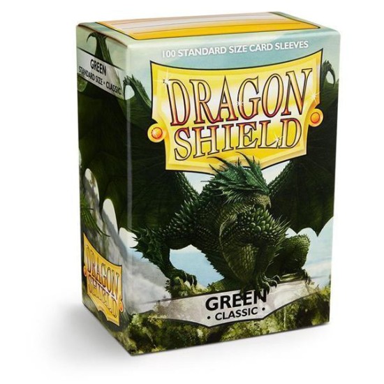 Sleeves Dragon Shield - Green (100Ct)