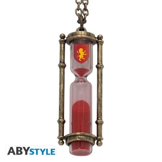 Harry Potter - Keychain 3D Gryffindor Hourglass X2