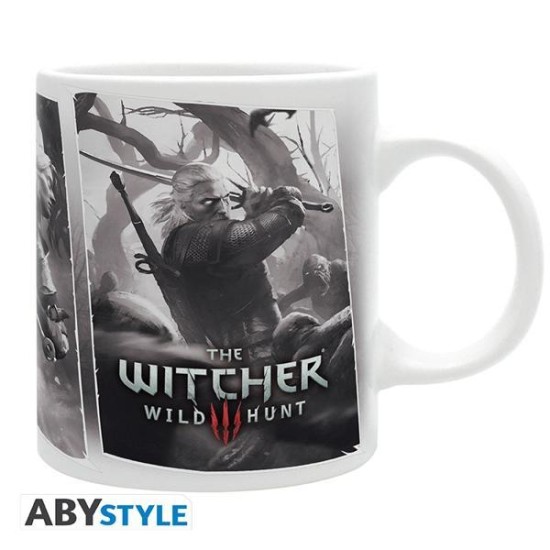 The Witcher - Mug - 320 Ml - Geralt Ciri And Yennefer - Subli