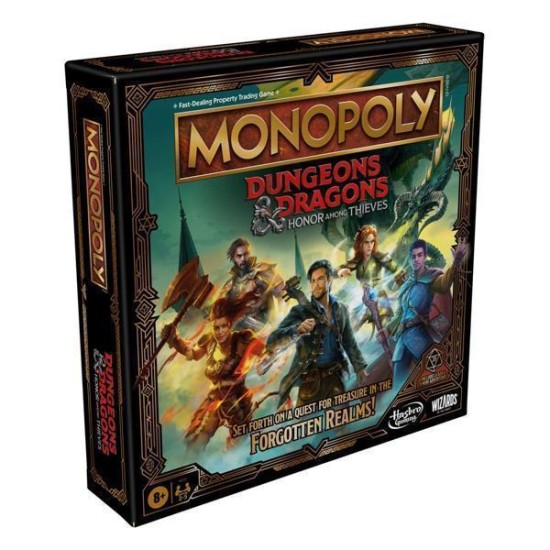 Monopoly Dungeons  And  Dragons Honor Among Thieves