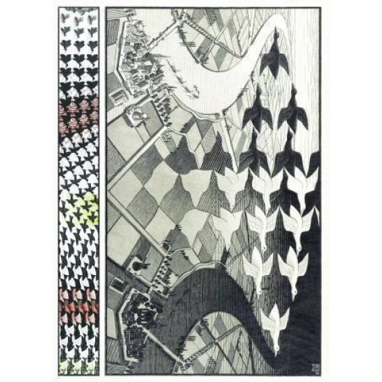 Day And Night - M.c. Escher (1000)