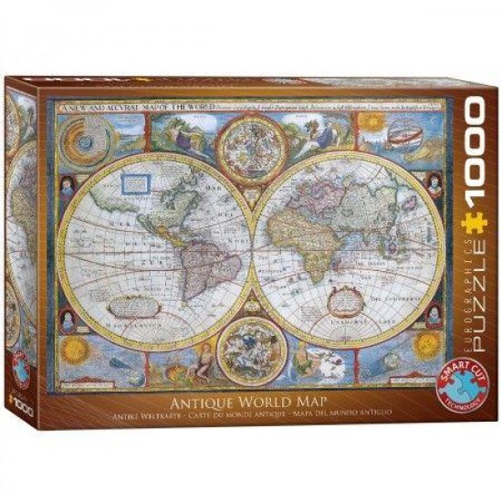 Antique World Map (1000)
