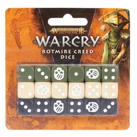 Warcry: Rotmire Creed Dice --- Op = Op!!!