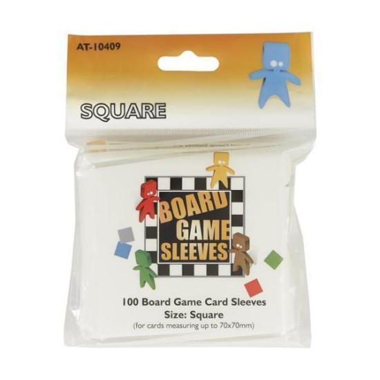 Sleeves Board Game - Square (69X69Mm)