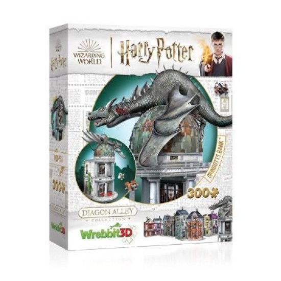 Wrebbit 3D Puzzle - Harry Potter Gringotts Bank (300)