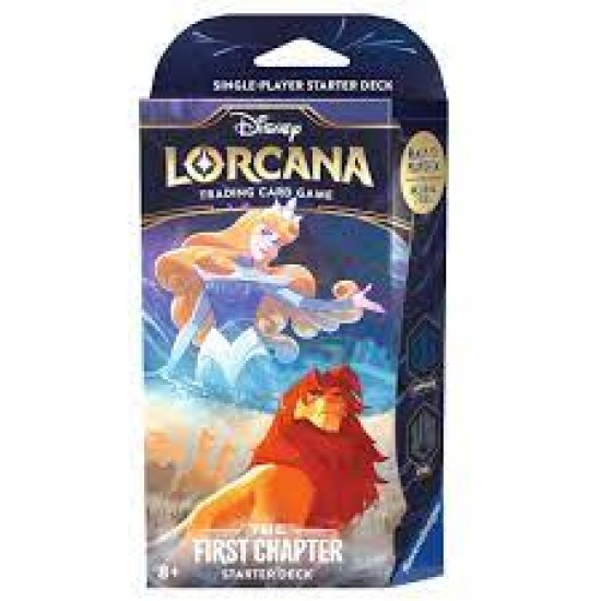 Disney Lorcana - The First Chapter Starter Deck: Aurora & Simba (Including Booster)