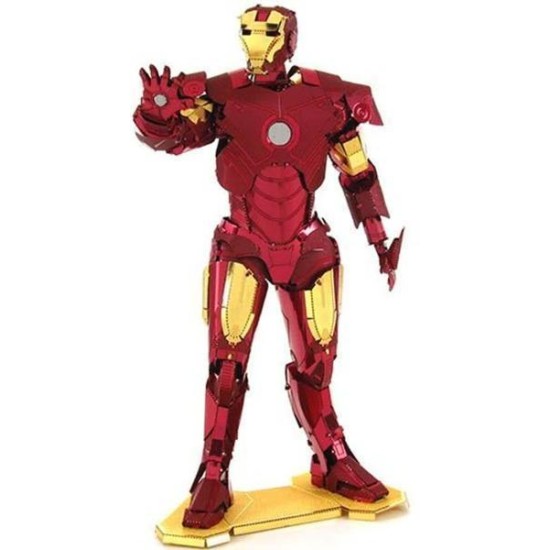 Metal Earth Marvel Iron Man (Mark Iv) (4Pcs)