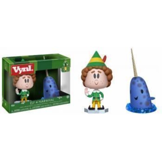 Funko Holiday Vynl. Elf - Buddy And Narwhal 2-Pack Action Figures 10Cm