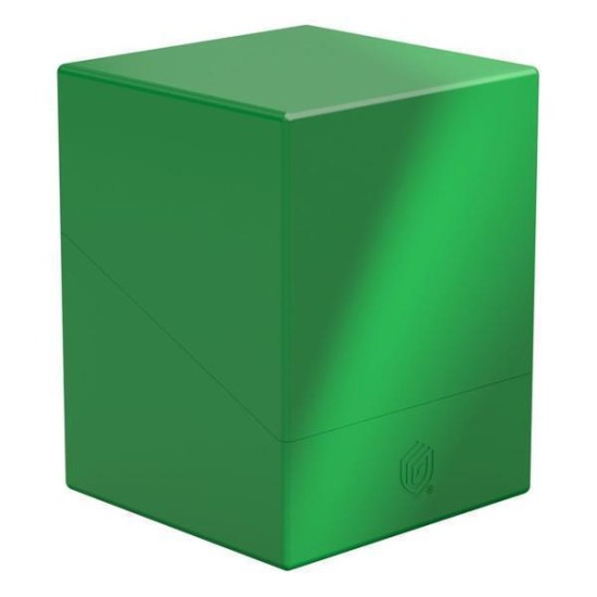 Ultimate Guard Boulder Deck Case 100 And  Solid Green