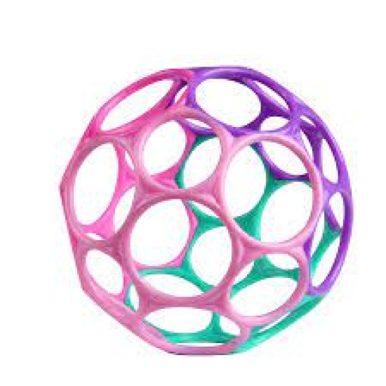 Oball Classic Easy-Grasp Toy - Pink/Purple
