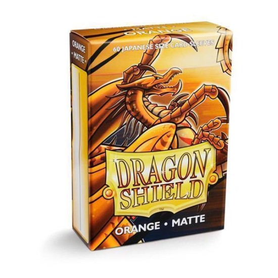 Sleeves Dragon Shield Matte Japanese Orange (60Ct)