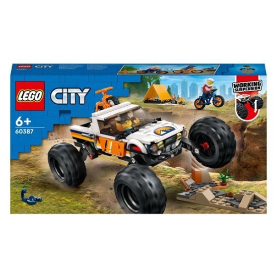Lego City 4X4 Avonturen Terreinwagen 60387