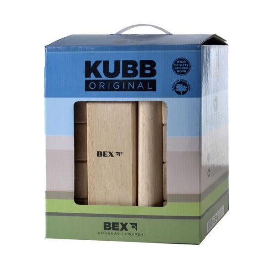 Kubb Viking Original Rubberhout