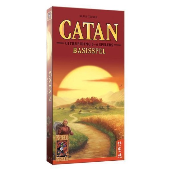 Catan - Uitbreiding Basisspel 5-6 Spelers Bordspel