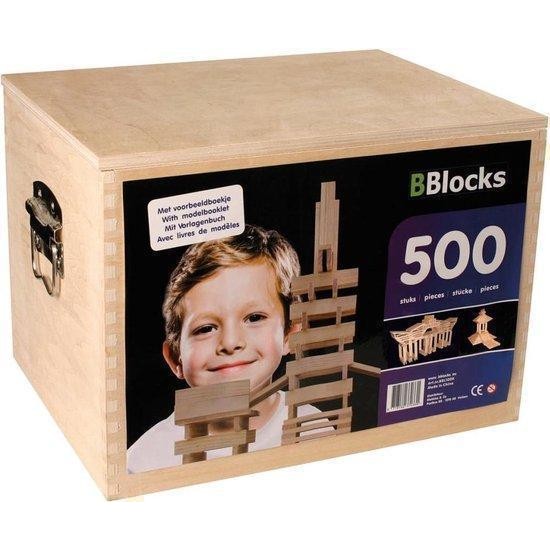 Bblocks 500 Stuks In Houten Doos