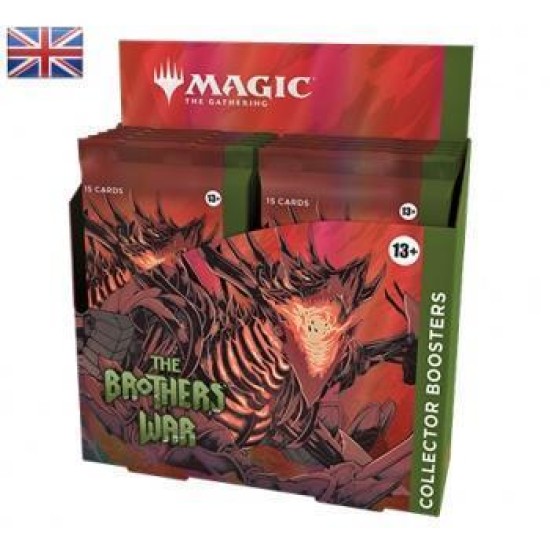 Magic The Gathering The Brothers' War Collector Booster (12) English