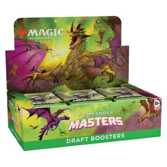 Magic The Gathering Commander Masters Draft Booster (24) English