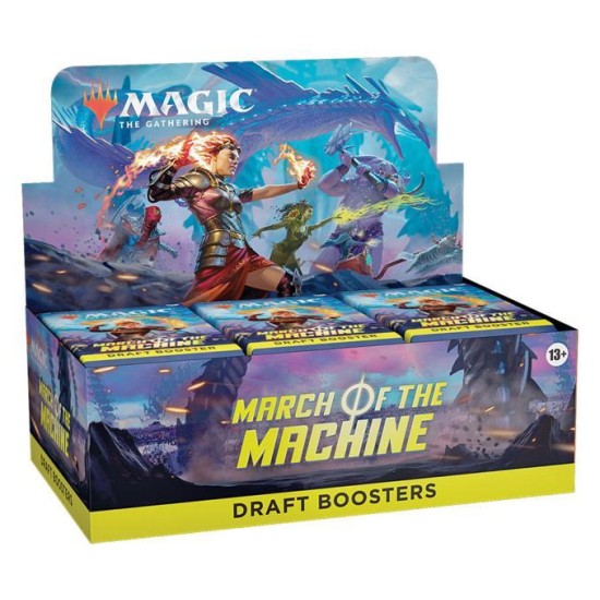 Magic The Gathering March Of The Machine Draft Booster (36) English