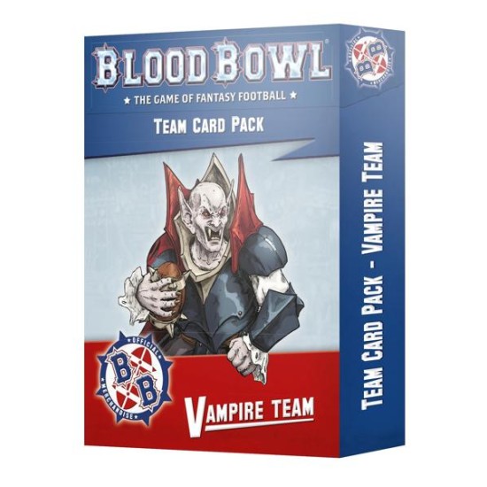 Blood Bowl: Vampire Team Cards ---- Webstore Exclusive