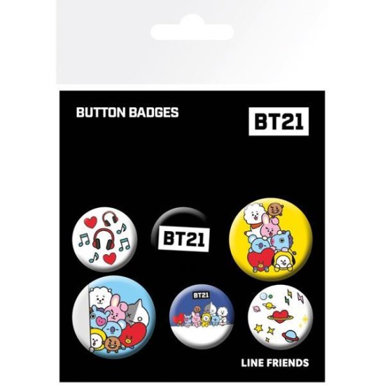 Bt21 - Badge Pack - Mix