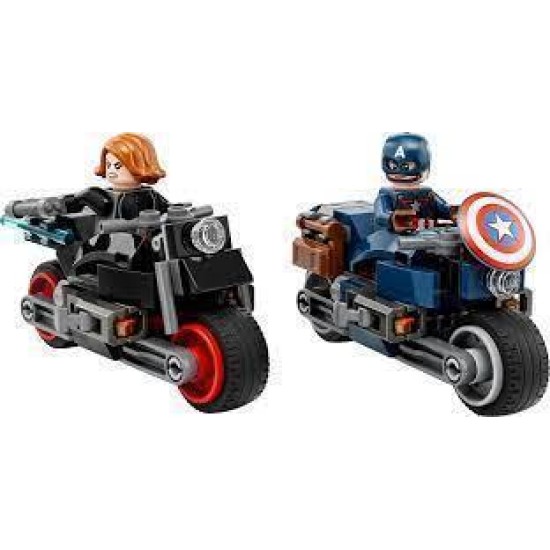 Black Widow En Captain America Motoren Lego