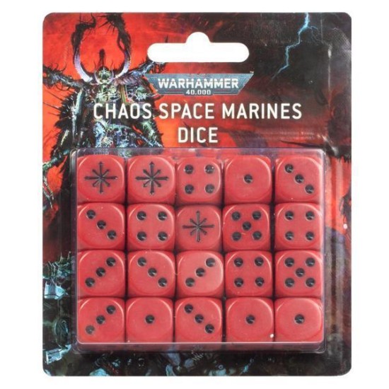 Warhammer 40000:Chaos Space Marines Dice --- Op = Op!!!