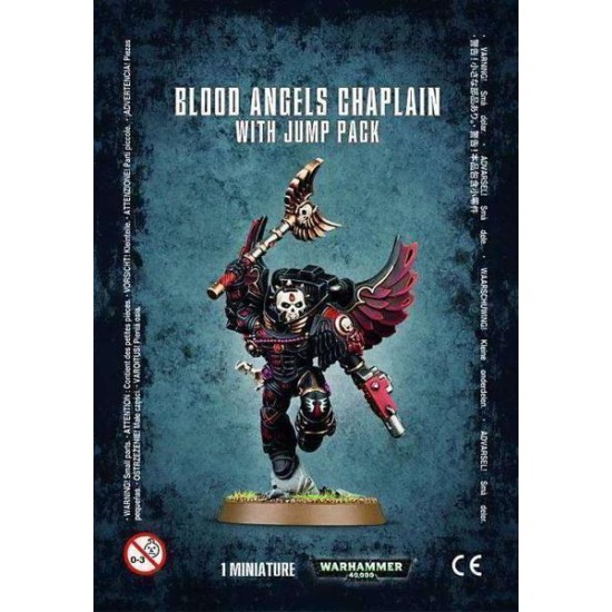 Space Marines: Blood Angels - Chaplain With Jump Pack