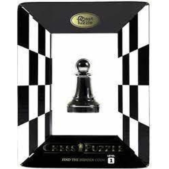 Cast Chess Pawn -Smoked Black Color-