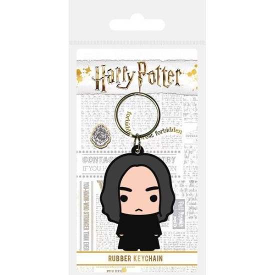 Harry Potter Rubber Keychain Chibi Snape 6 Cm