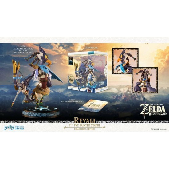 The Legend Of Zelda Breath Of The Wild Pvc Statue Revali Collector's Edition 27 Cm