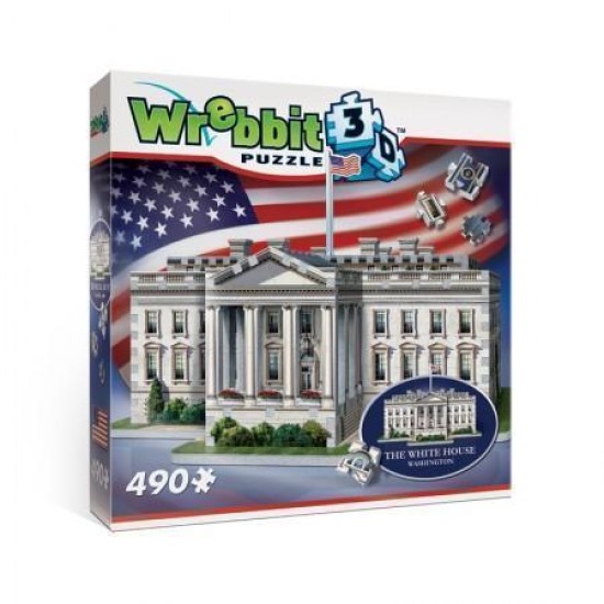 Wrebbit 3D Puzzle - The White House (490)