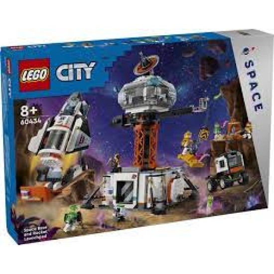 Space Base And Rocket Launchpad Lego (60434)