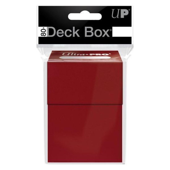 Deckbox Solid Red