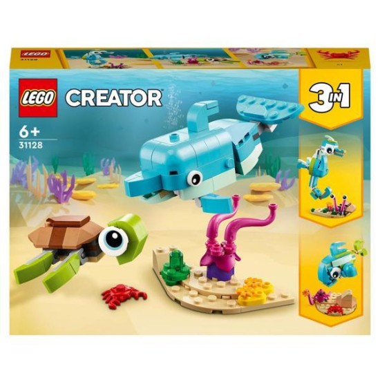 Dolfijn En Schildpad Lego