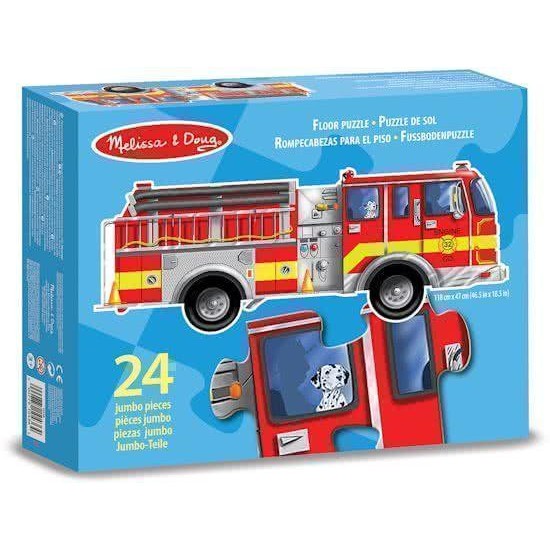 Giant Fire Engine Shaped Puzzle