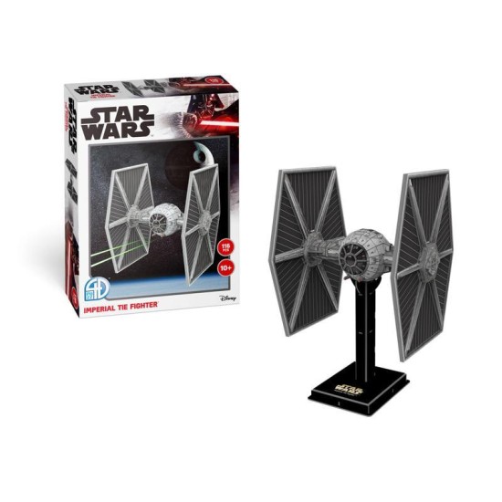 Star Wars Imperial Tie Fighter 3D Cardstock Model Kit